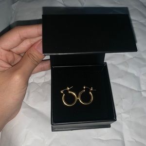 Small Ravello Hoops from The M Jewelers